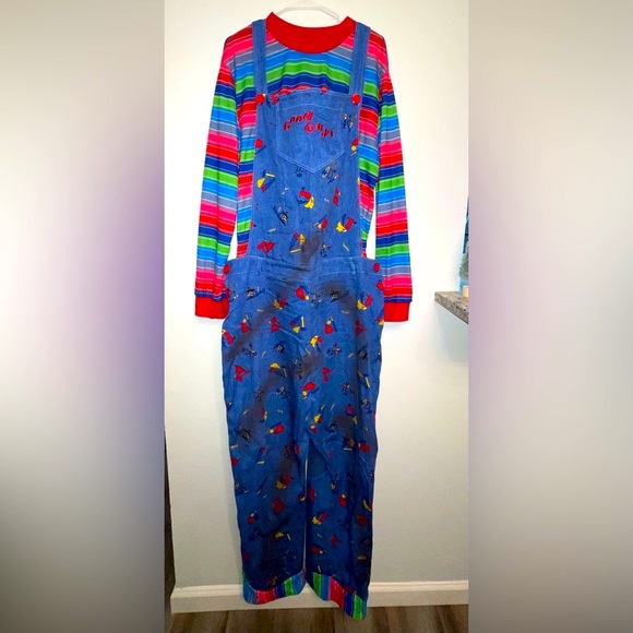 Adult Chucky Costume Deluxe - Picture 2 of 13